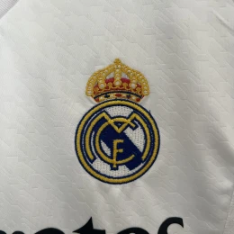 Детская футбольная форма Real Madrid Home 24/25 white #4
