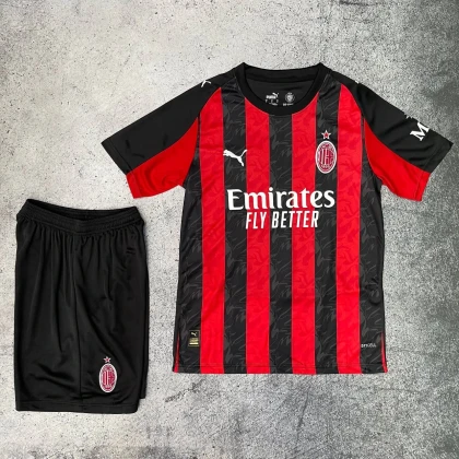 Футбольная форма Milan Home 25/26 red/black