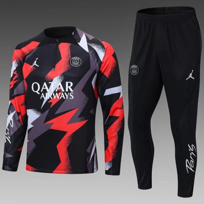 Костюм PSG J black/red