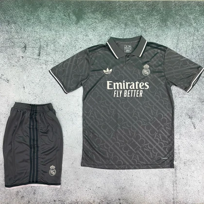 Футбольная форма Real Madrid Third 24/25 grey
