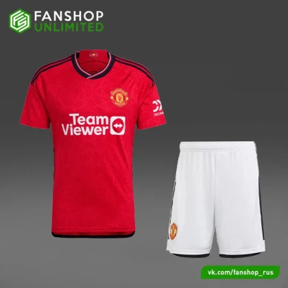 Футбольная форма Man United Home 23/24 red/white