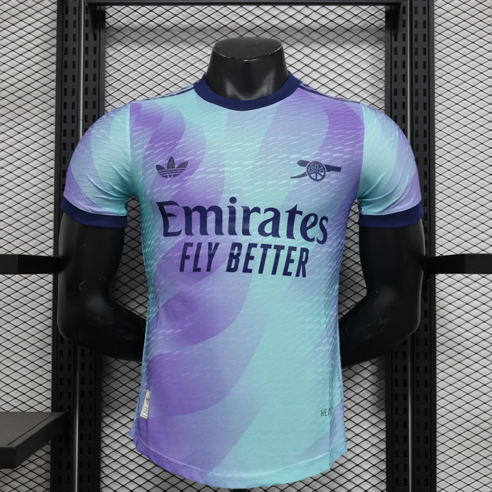 Футболка Arsenal Third 24/25 Top blue/violet #1