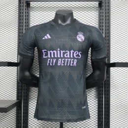 Футболка Real Madrid Third 24/25 Top black/violet #1