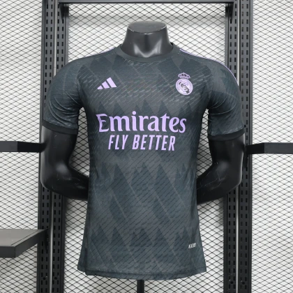 Футболка Real Madrid Third 24/25 Top black/violet