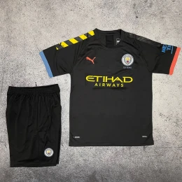 Футбольная форма Man City Away 19/20 black #1