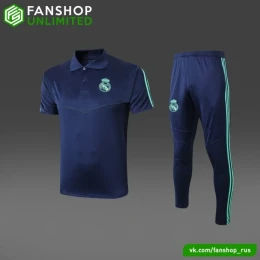 Костюм поло Real Madrid navy #1