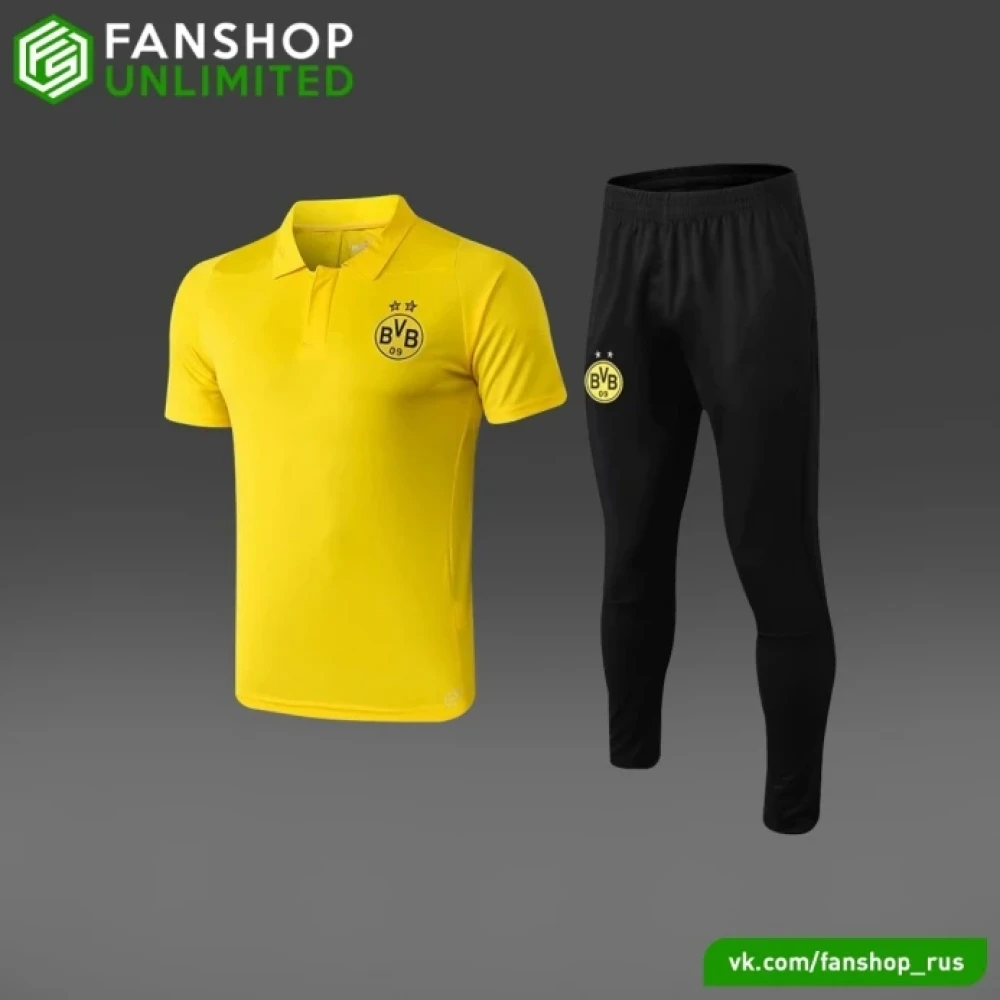 Костюм поло Borussia yellow/black #1