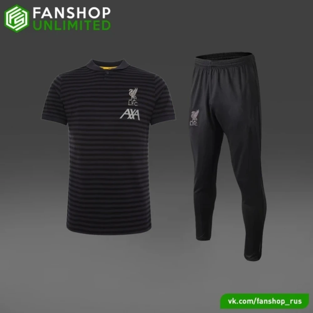Костюм поло Liverpool black #1