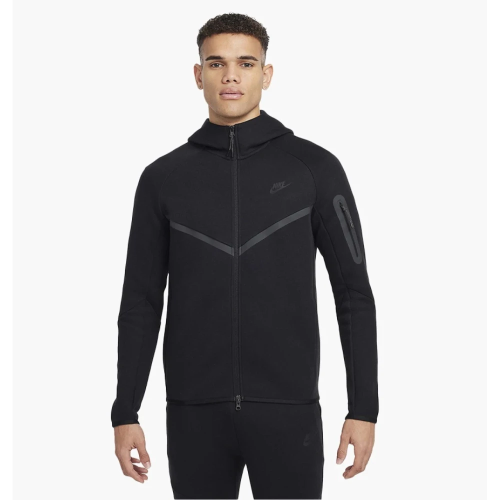 Костюм Nike Tech Fleece zip logo black #2