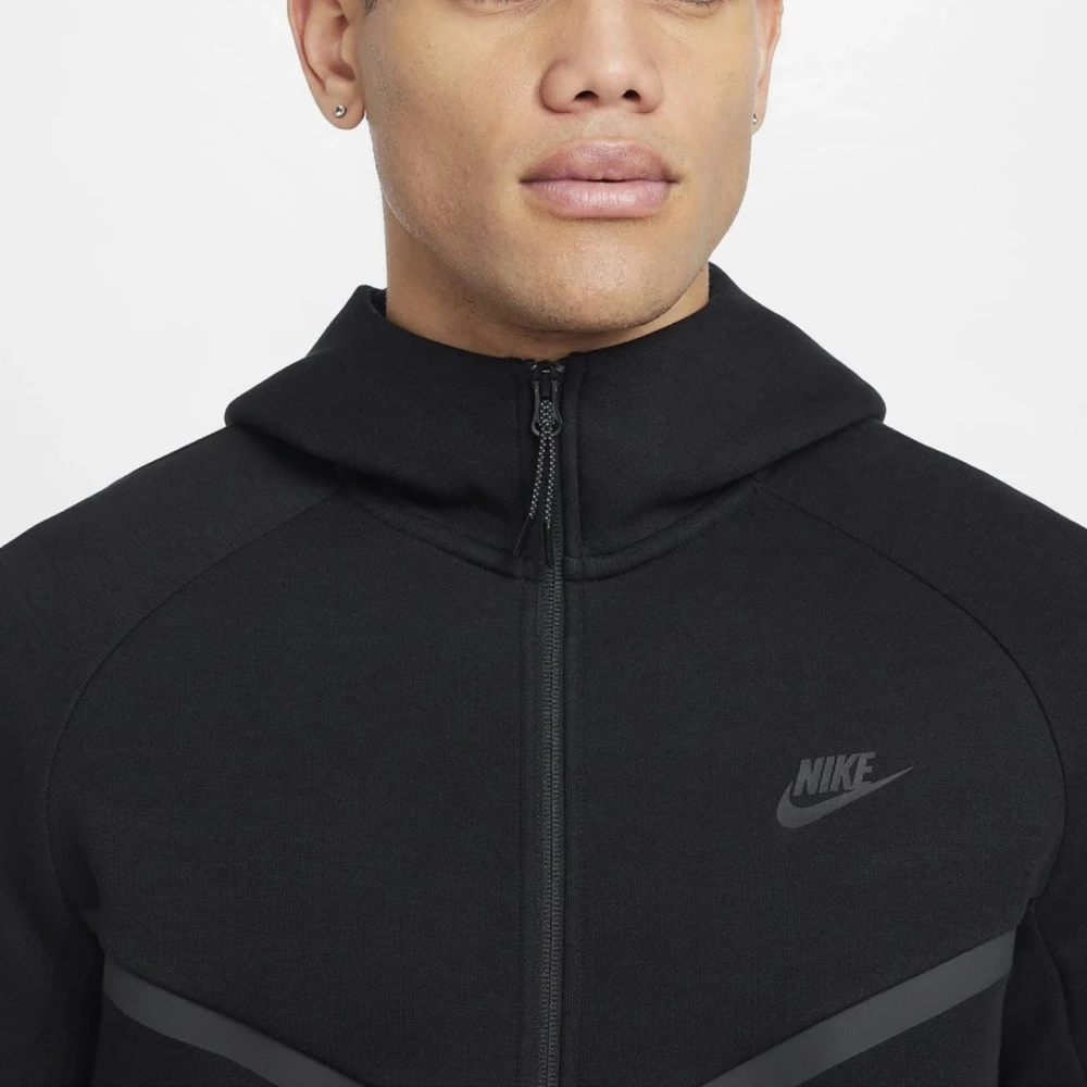 Костюм Nike Tech Fleece zip logo black #4