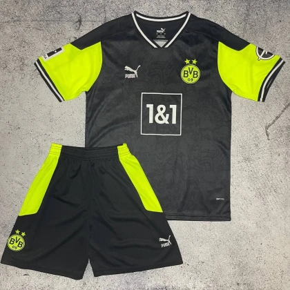 Футбольная форма Borussia Away 21/22 black/volt