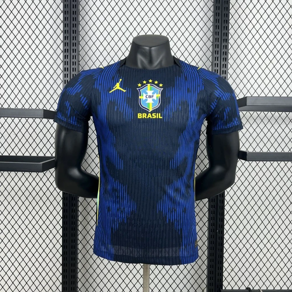 Футболка Brazil Away 26/27 Top navy/black #1