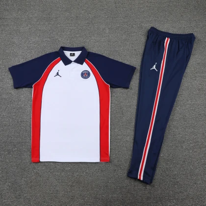 Костюм поло PSG J white/red
