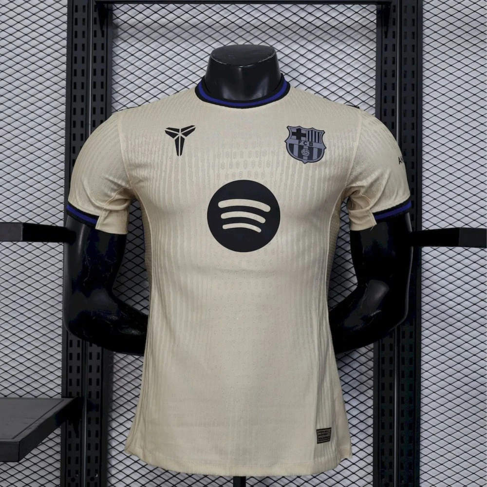 Футболка Barcelona Away 25/26 Top beige #1