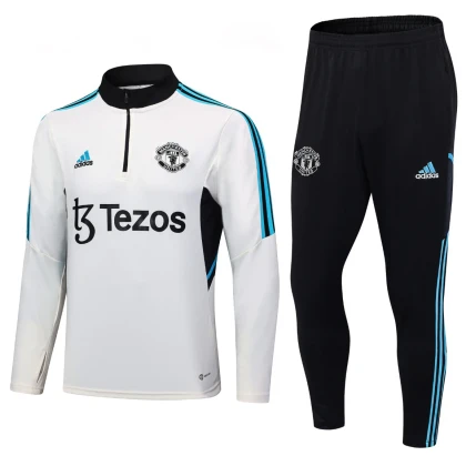 Детский костюм Man United 23/24 white/black