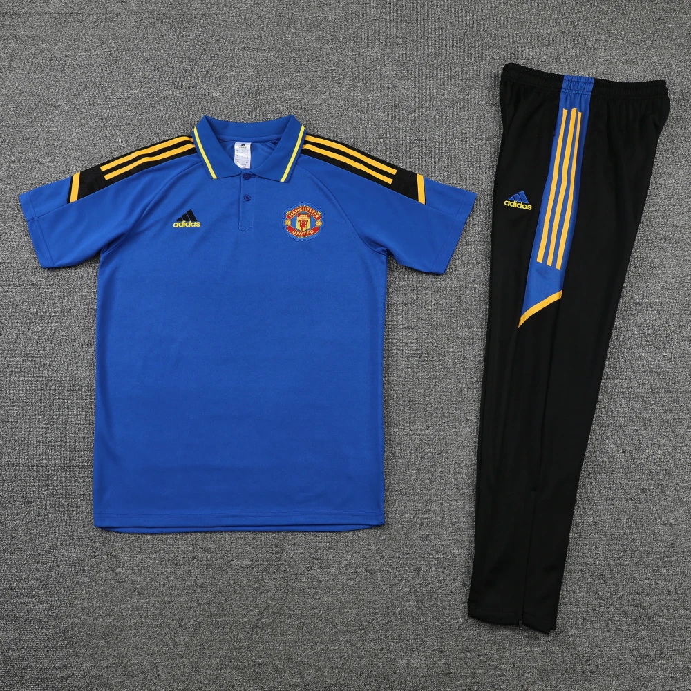 Костюм поло Man United blue/black #1