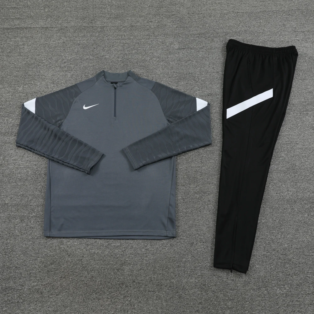 Детский костюм Nike Dry Strike 21 grey/black #2