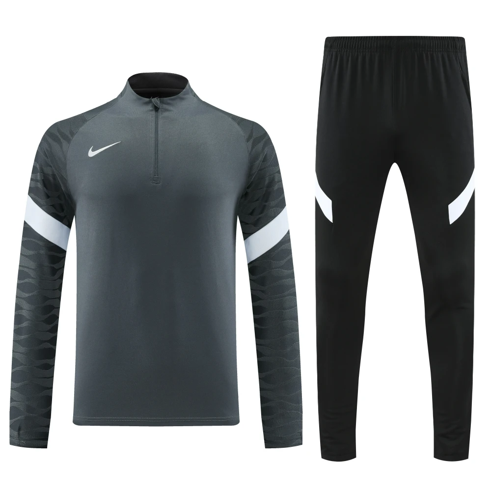 Детский костюм Nike Dry Strike 21 grey/black #4