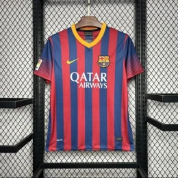 Футболка Barcelona Retro Home blue/red #1