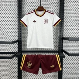 Детская футбольная форма Spain Away 26/27 white/red #1