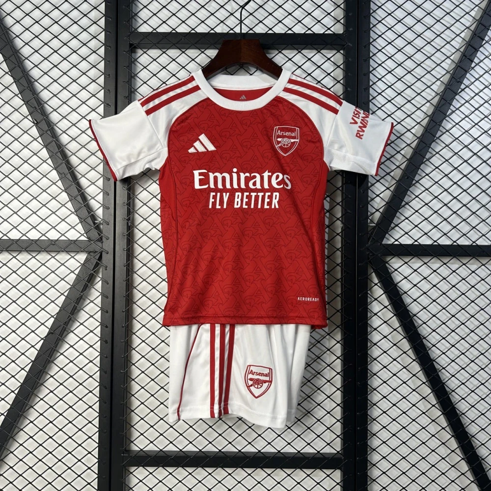 Детская футбольная форма Arsenal Home 25/26 red #1