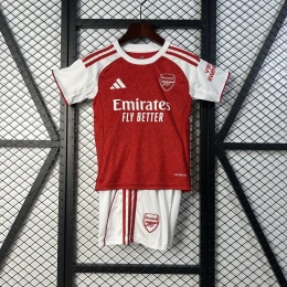 Детская футбольная форма Arsenal Home 25/26 red #1