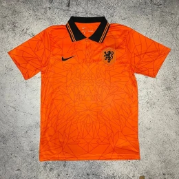 Футболка поло Netherlands orange #1