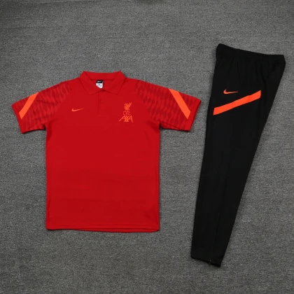 Костюм поло Liverpool red/black