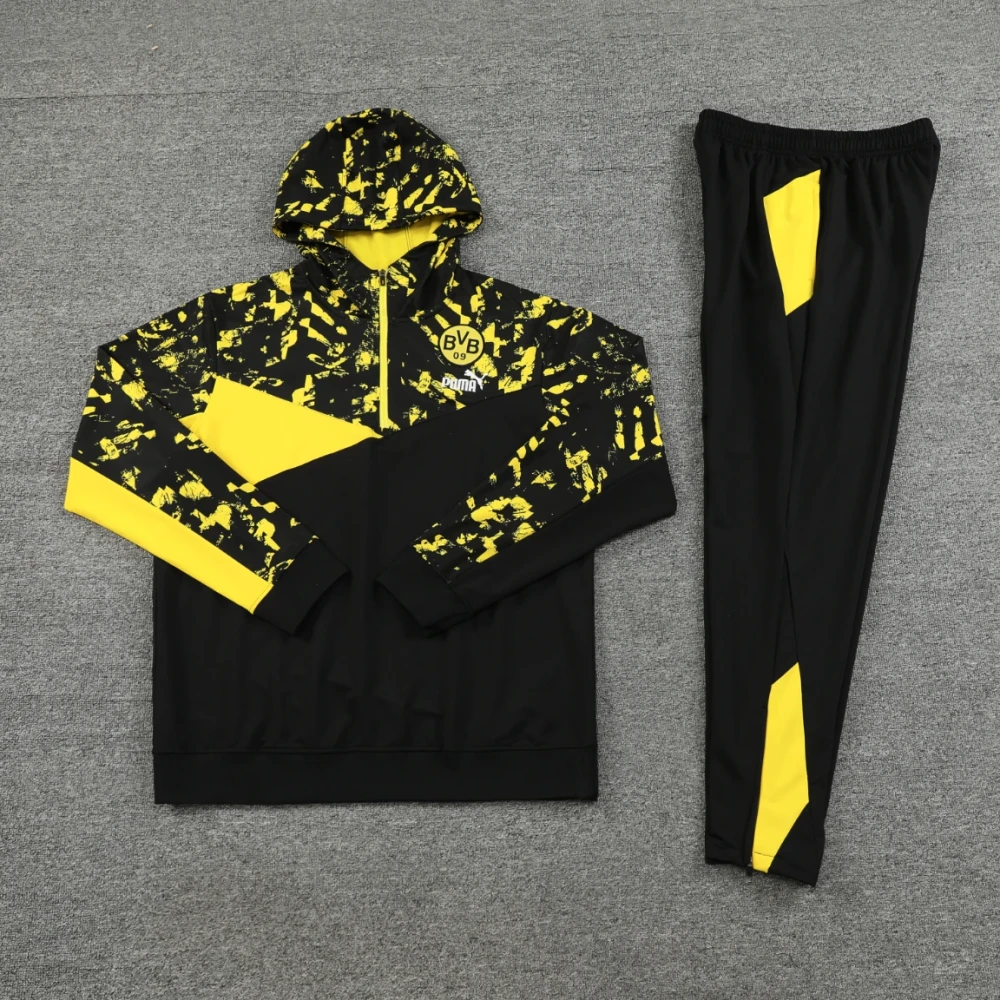 Костюм худи BVB black/yellow #1