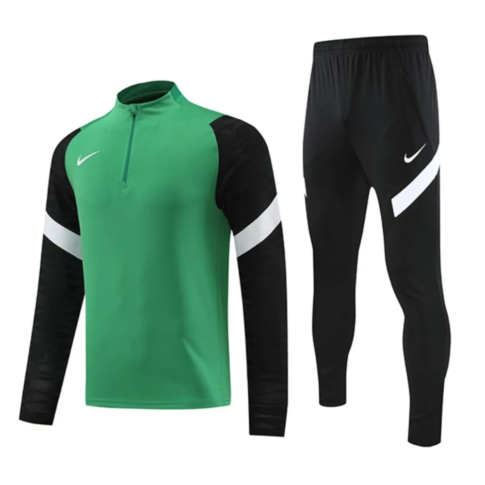 Детский костюм Nike Dry Strike 21 green/black #1